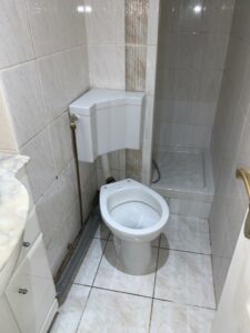 Rénovation terminée de toilettes et douche à Maisons-Alfort